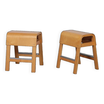 Pair of Salve stools by Ehlén Johansson for Ikea, 2002