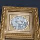 Small antique mirror "mini trumeau"