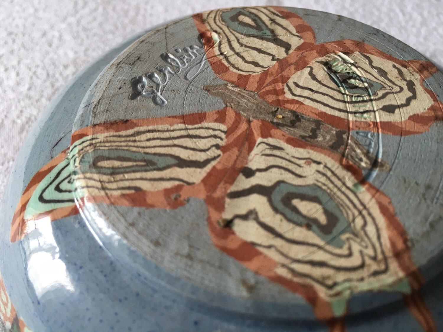 Cup signed Gerbino Vallauris