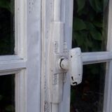 Fenêtre chêne H96,4xL95,8cm ancienne petits carreaux