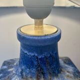 Exceptional floor lamp in Scheurich fireplace vase.