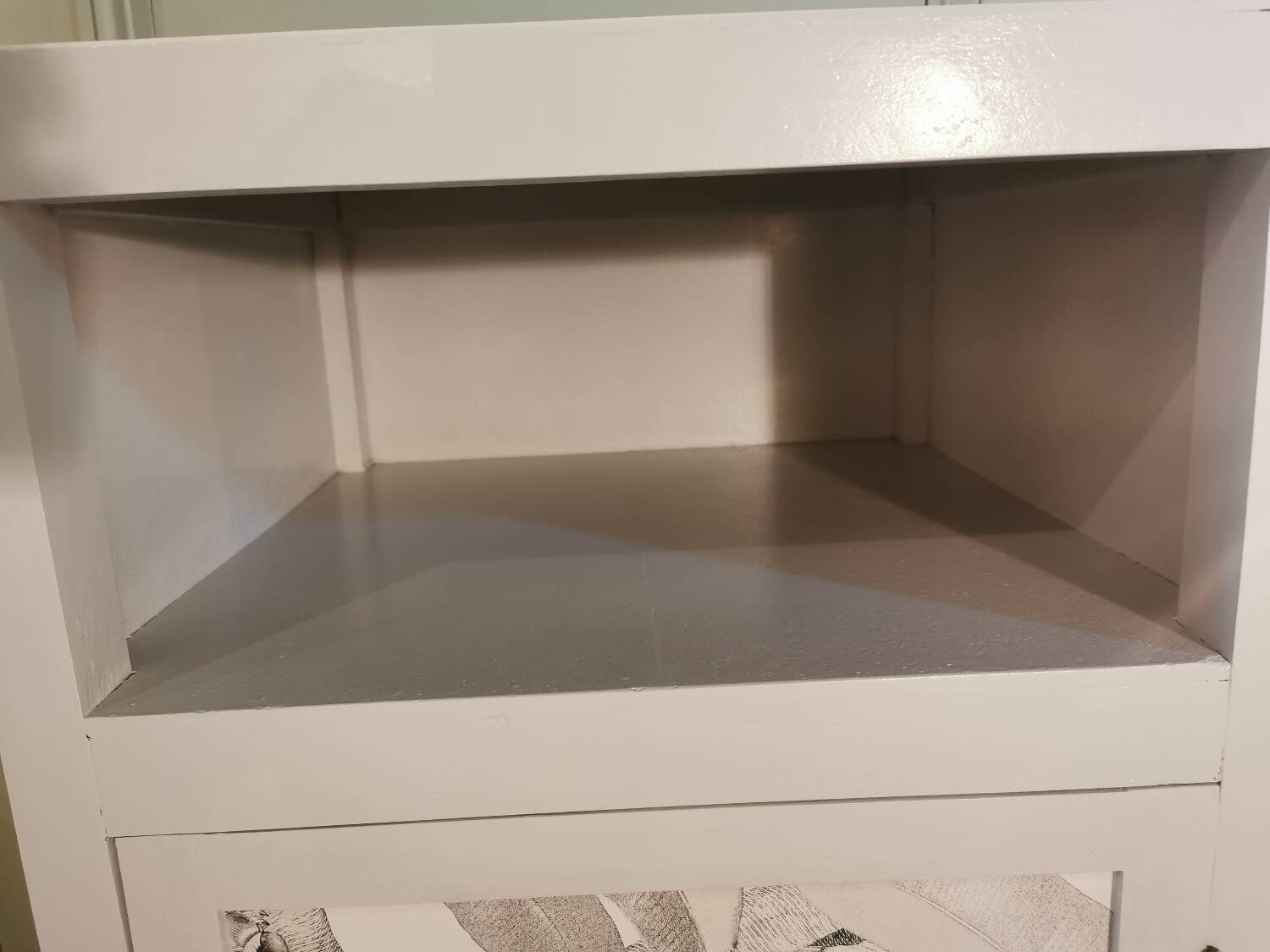 Revamped vintage chiffonier