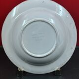 Set of 3 deep plates 19 cm in earthenware from MBFA Pornic model diff.