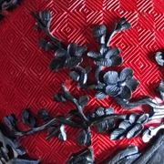 Cinnabar vases