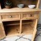 Buffet vaisselier en pin massif style anglais