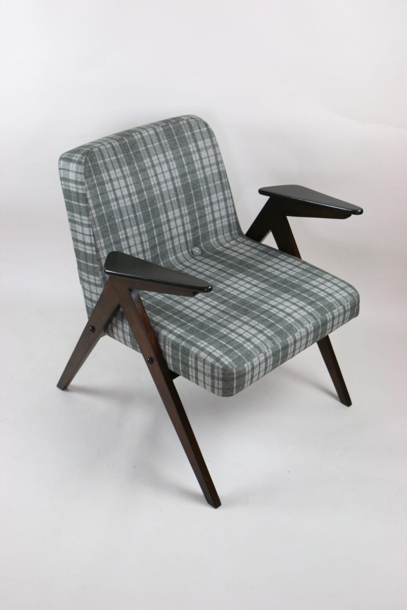 Fauteuil vintage Bunny de Jzef Chierowski années 1970