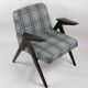 Fauteuil vintage Bunny de Jzef Chierowski années 1970