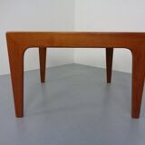 Teak coffee table by Arne Wahl Iversen, Denmark, 1960s.