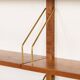 Danish teak shelving unit attr. to PS System, Randers, Denmark, 1960s