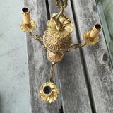 Lustre en laiton trois branches