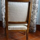 Paire de fauteuils époque Directoire en merisier