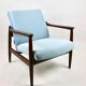 Light blue GFM-64 Armchair