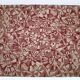 Rare design organic abstract geometric carpet/rug, 1960s