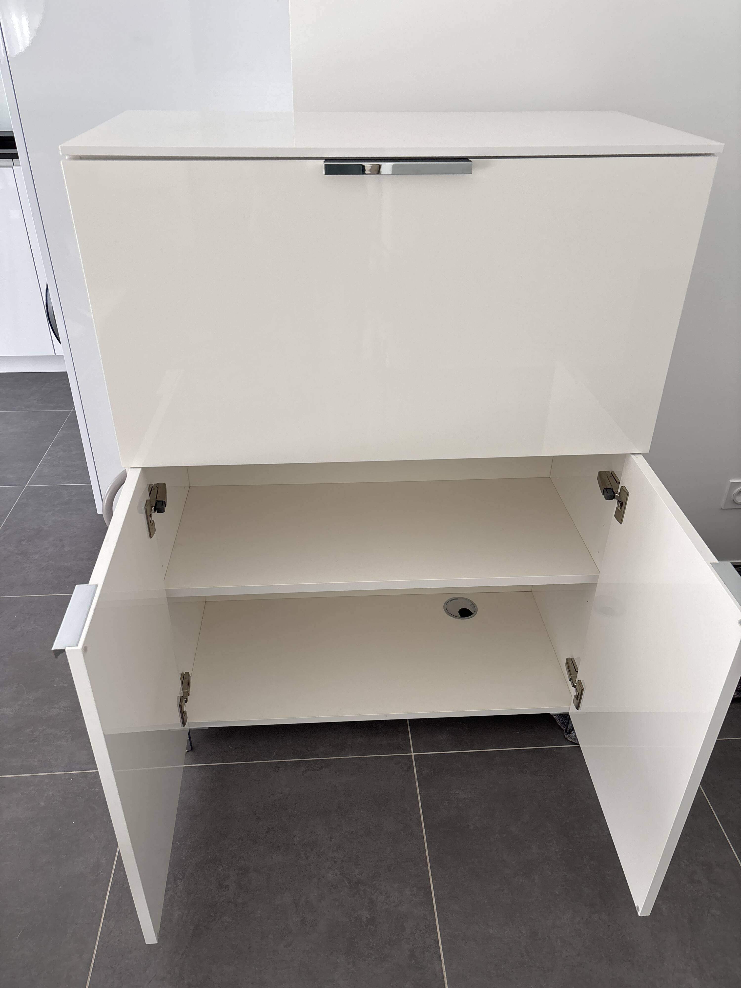 Secrétaire design "Everywhere" blanc laqué – Cinna