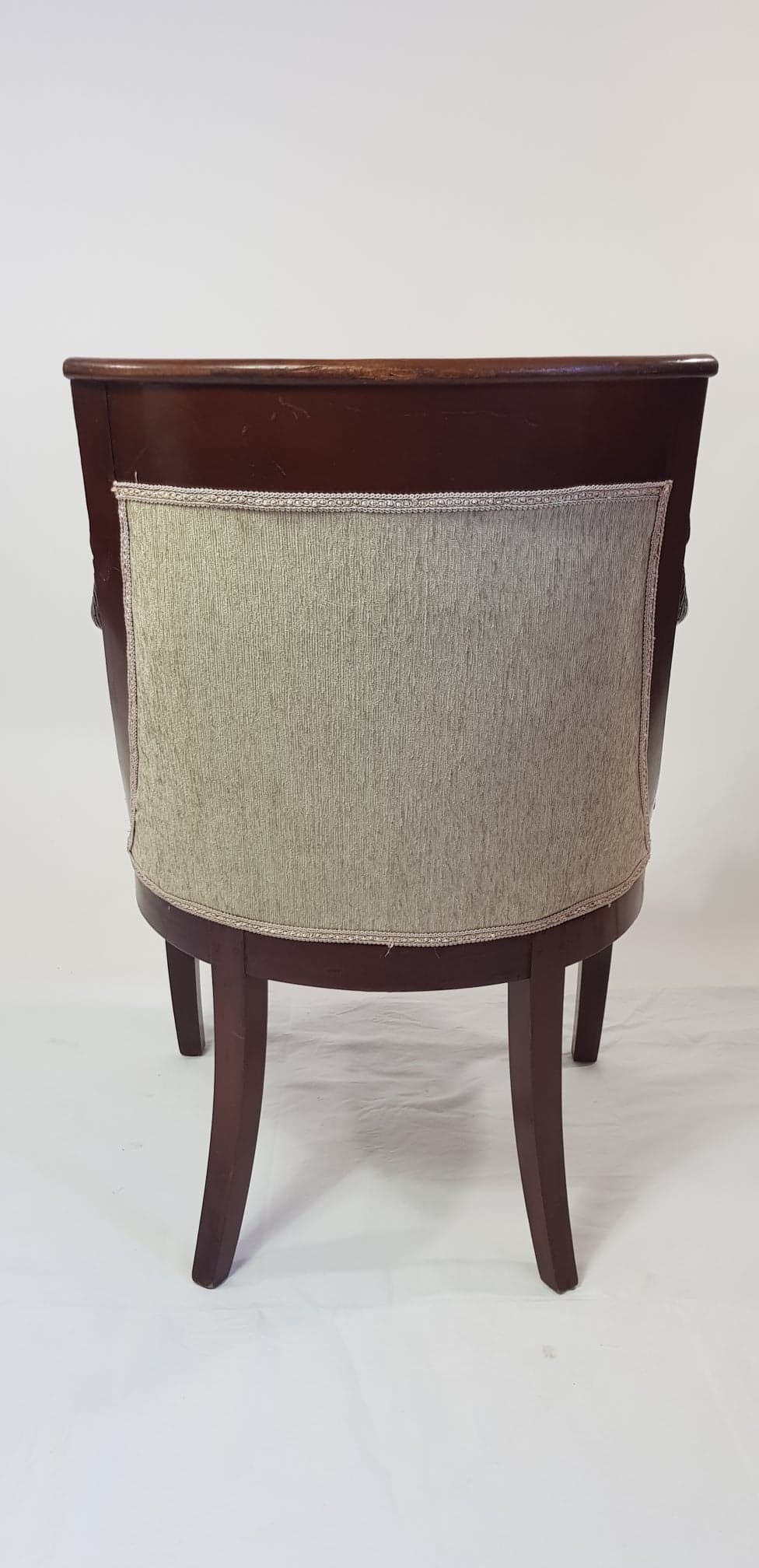 Fauteuil gondole empire acctoirs dauphin