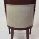 Fauteuil gondole empire acctoirs dauphin