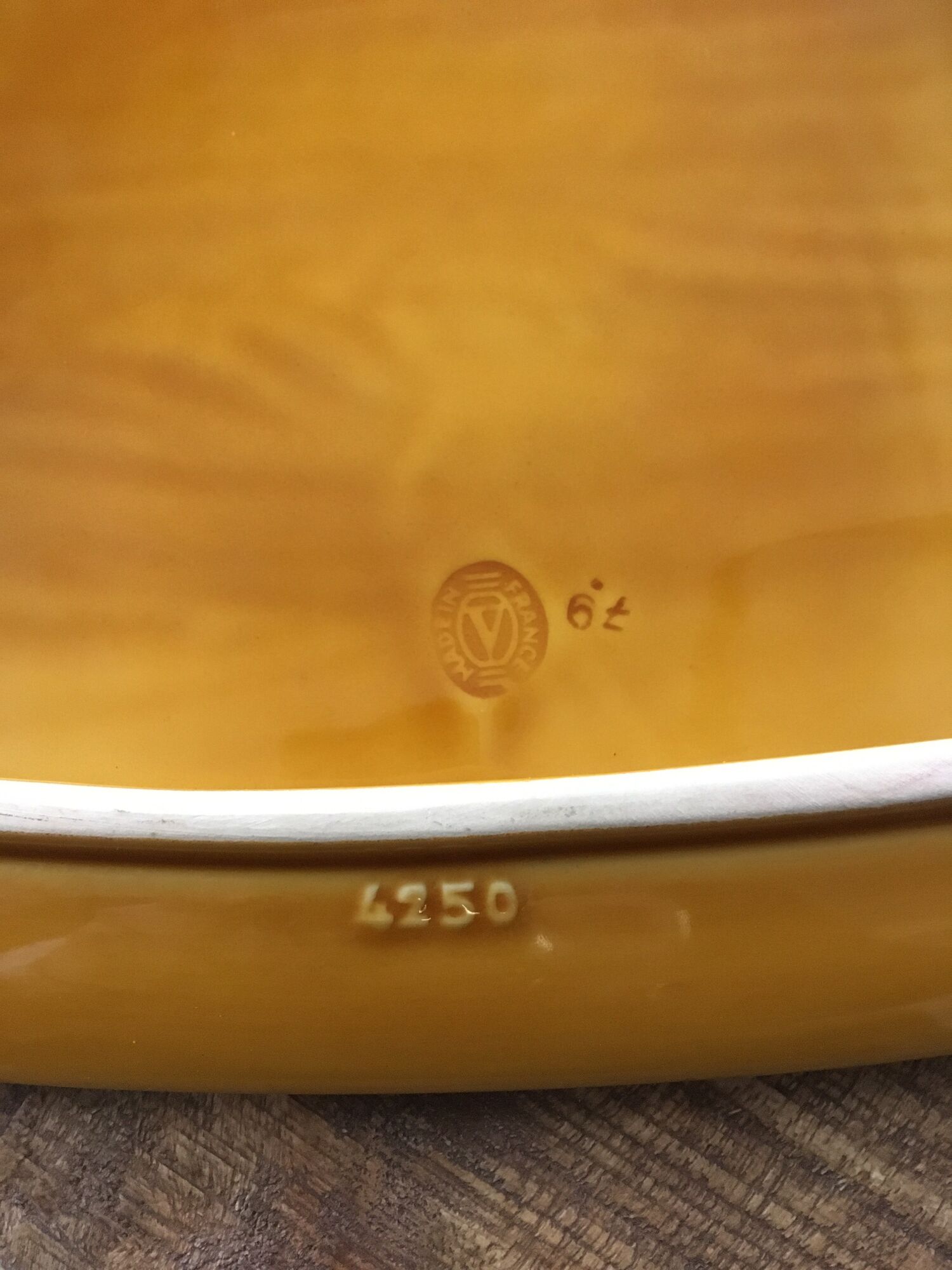 Cheese platter and its ceramic art knife verceram fake wood 60s