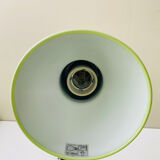 Vintage lacquered metal table lamp