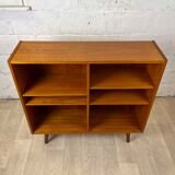 Vintage Scandinavian teak bookcase, 60s