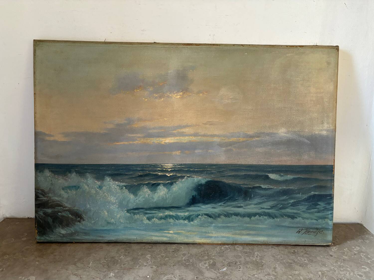 Signed seascape