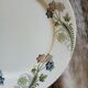 6 antique flat plates U&C Sarreguemines