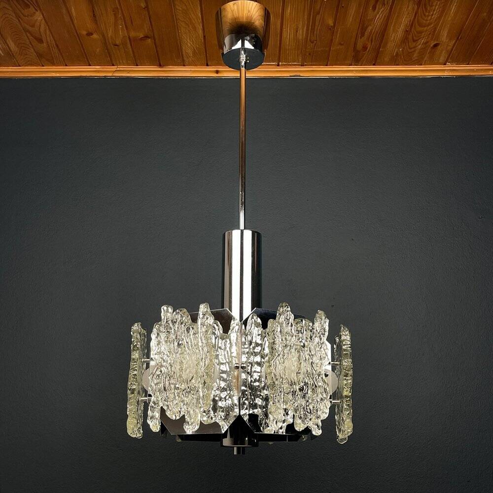 Mid-century Murano glass chandelier, Italy, 1970s