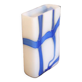 Vintage glass vase by Monica Backstrom for kosta