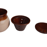 Mug tea in earthenware