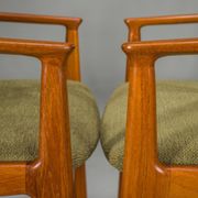 Danish Ella chairs in teak attributed to Arne Vodder for Vamo Sønderborg, 1960s, set of 6