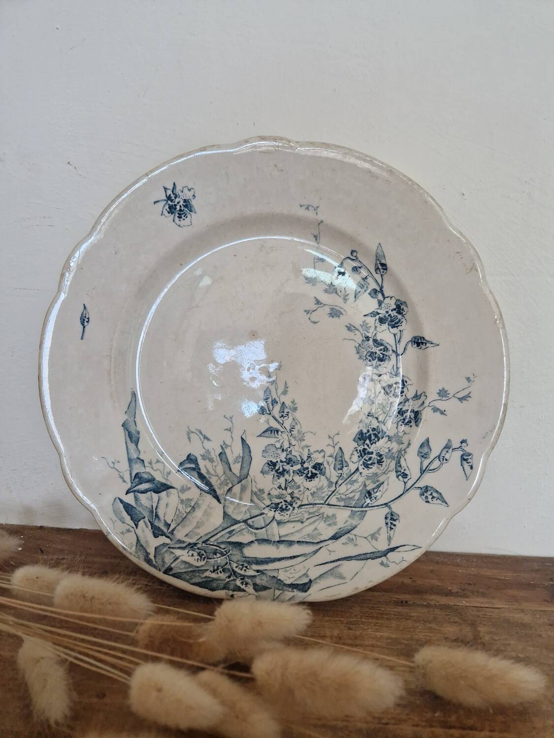 Lunéville ironstone fruit bowl