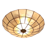 Mother-of-pearl ceiling/wall light