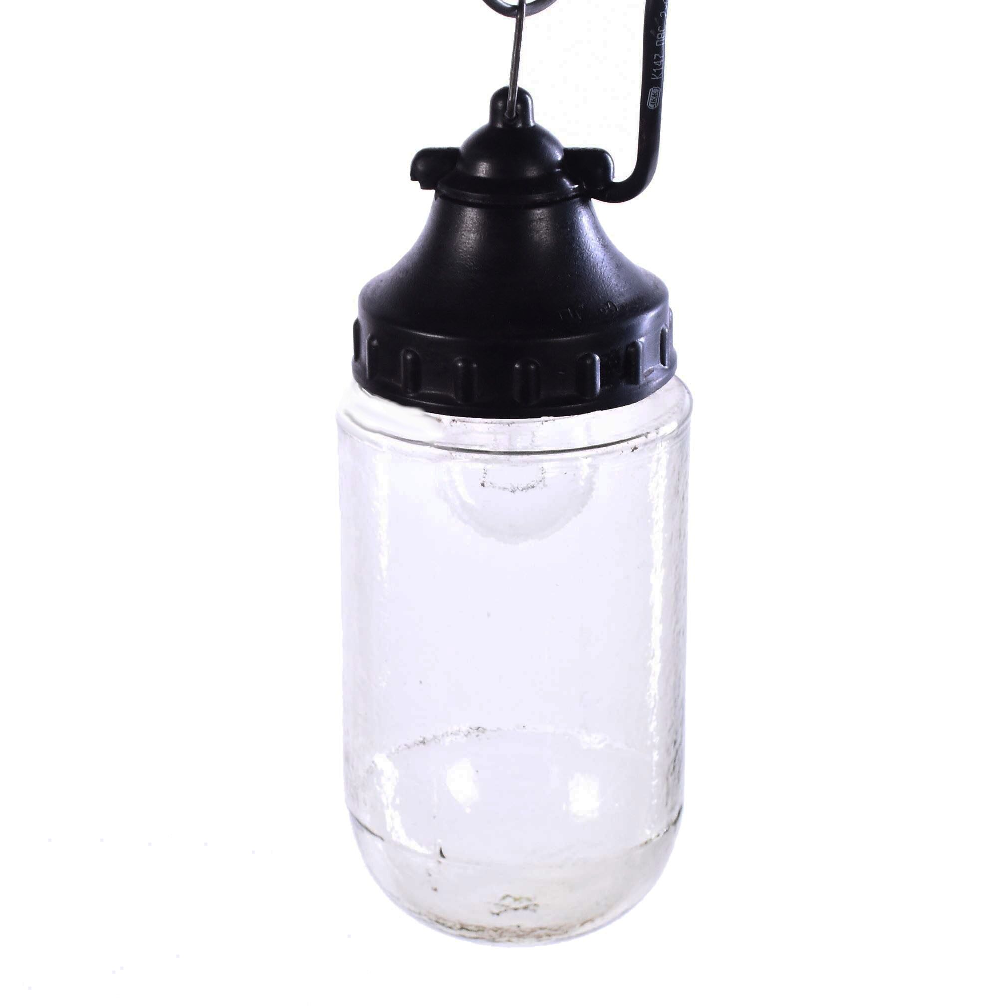 Vintage  glass pendant lamp