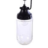 Vintage  glass pendant lamp