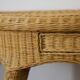 rattan console