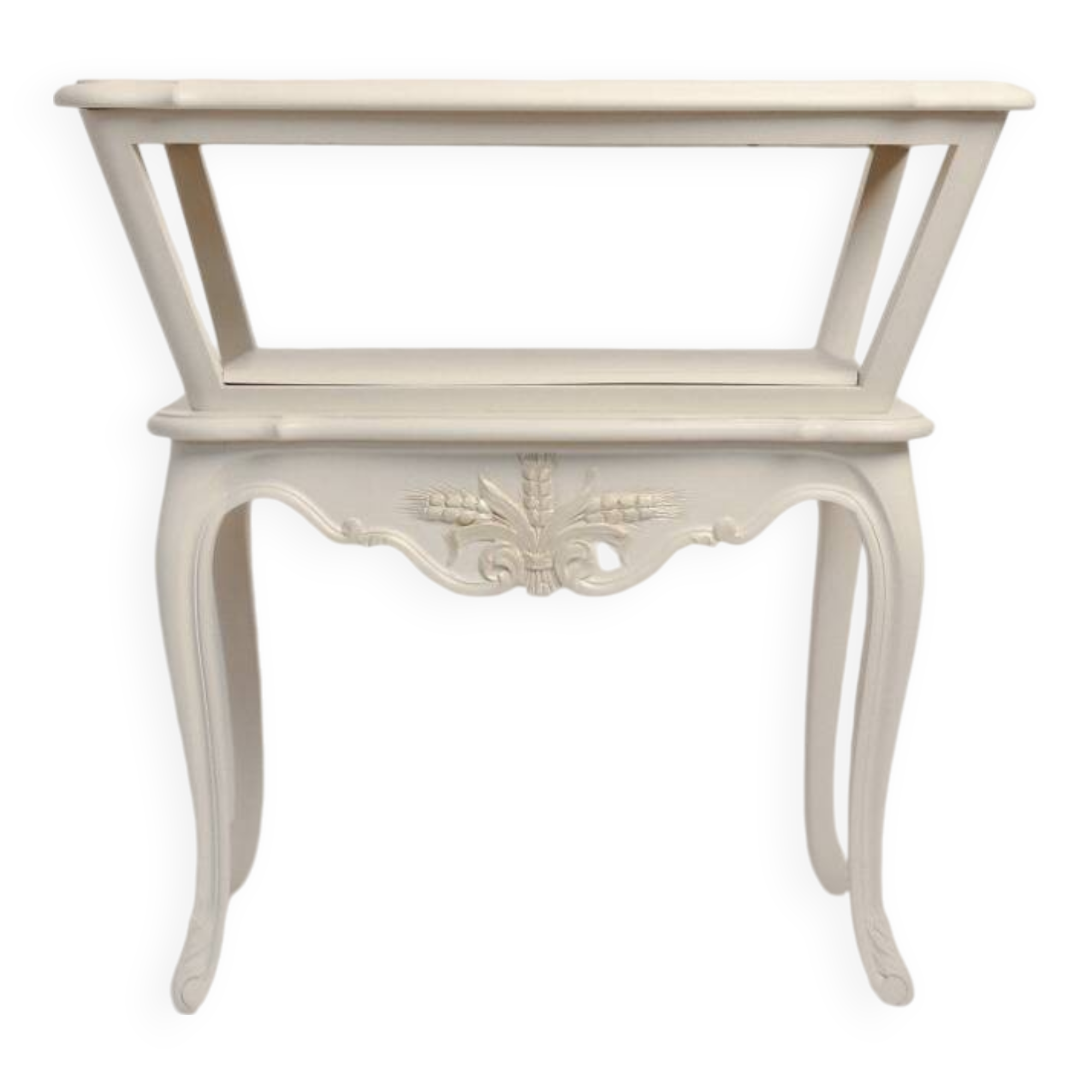 Petite table en bois rénovée Caldas