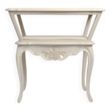 Caldas small renovated wooden table