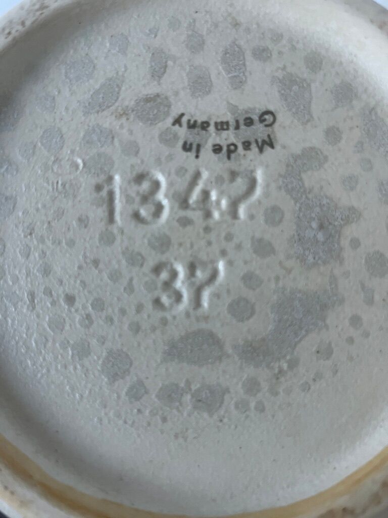 Vase (x2) West Germany Fat Lava Dümler&Breiden 1960