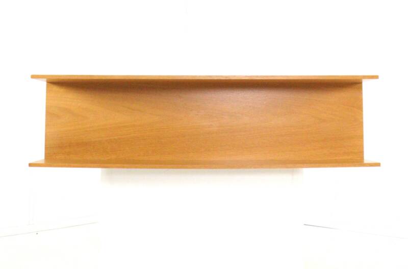 Walter Wirz for Wilhelm Renz wall shelf oak
