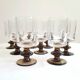 70s stemmed glasses