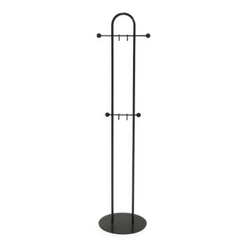 Porte-manteau post-moderne sur pied des années 1980