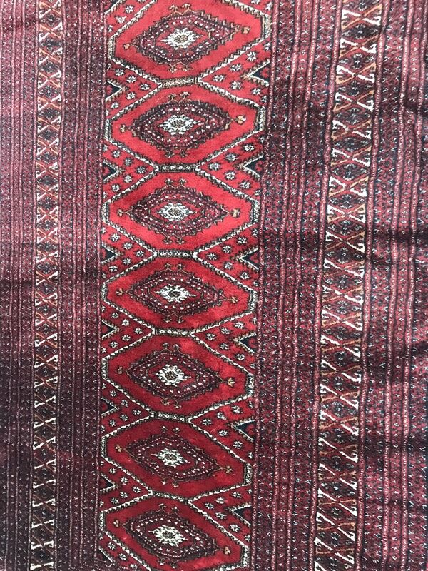 Tapis  pakistanais motif turkmen 97x164 cm