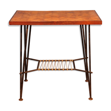 Desserte métal & bois 1950
