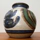Cactus series round vases in ceramic from the mid-century modern Danish studio Søholm, 1960s, set of 2.