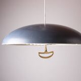 Large Danish Metal Pendant Lamp California model by Vilhem Wolhert & Jorgen Bo/Poulsen 1960.