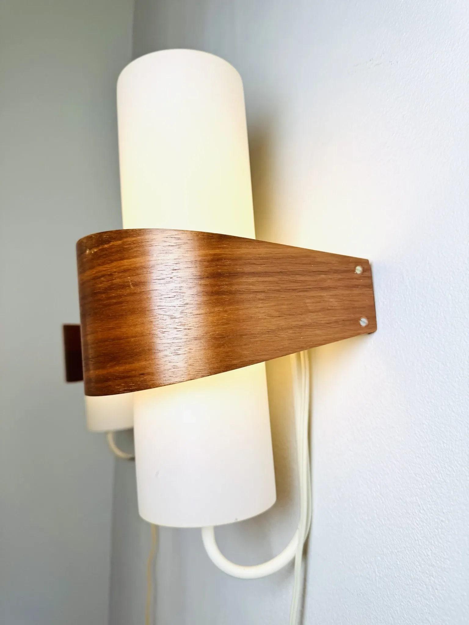 Nx40 Wall Lamps By Louis Kalff For Philips, The Netherlands, 1950S