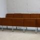 Ensemble de 10 chauffeuses de Louis Baillon, édition Planforms formant canapé modulable, circa 1950