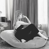 Vintage 70s beanbag