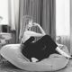 Vintage 70s beanbag