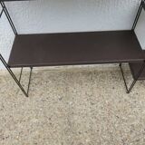 Modular wall string shelf in metal 50s 60s