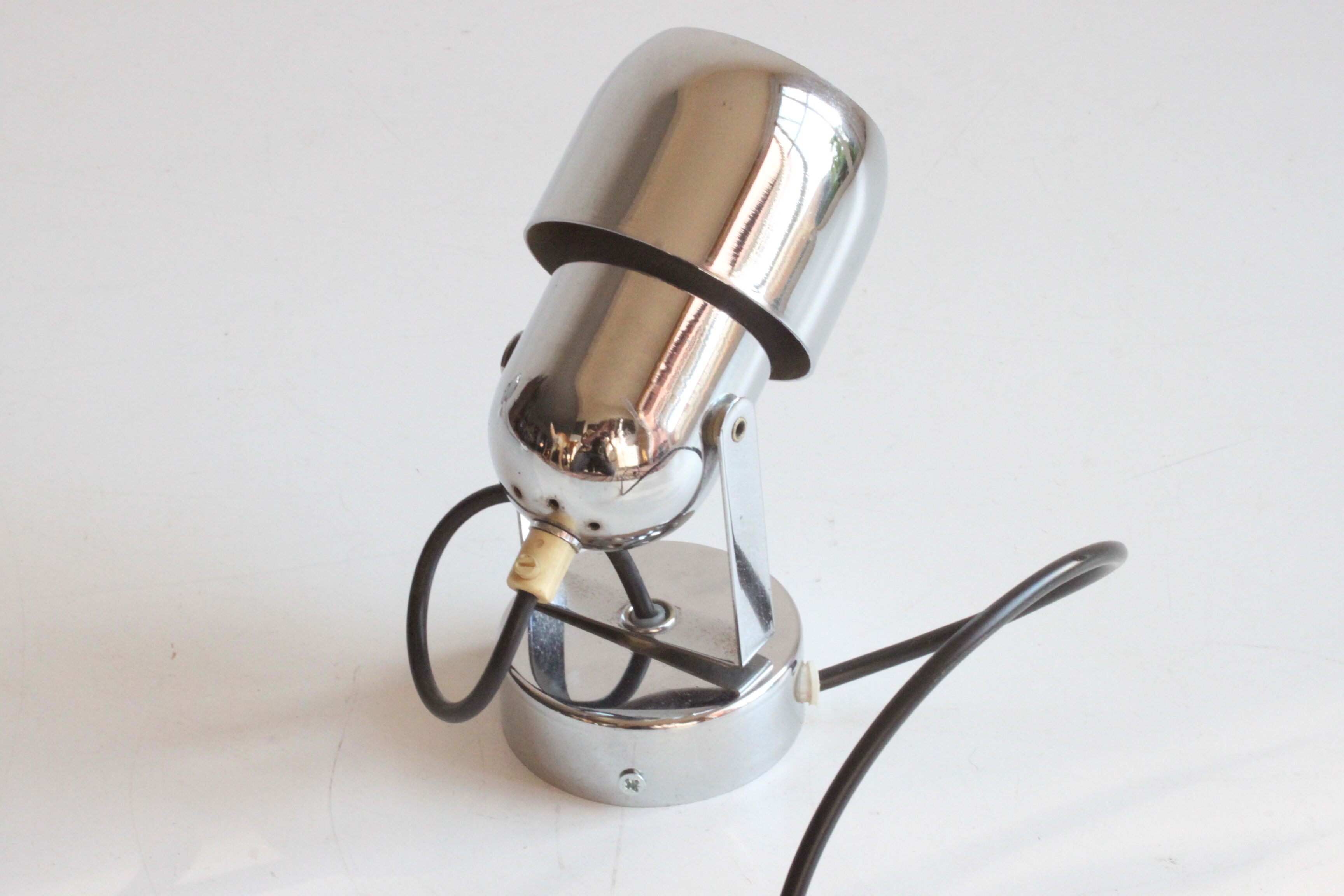 Space age chrome spotlights by Massive Belgium 1960s 70s